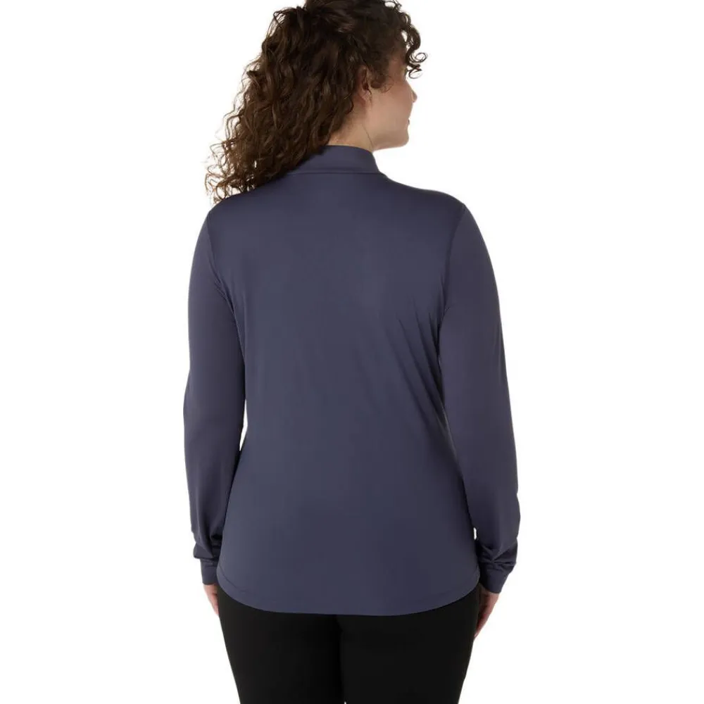 Asics Treenivaatteet|paita Core LS 1/2 Zip Winter Top W 500 INDIGO FOG
