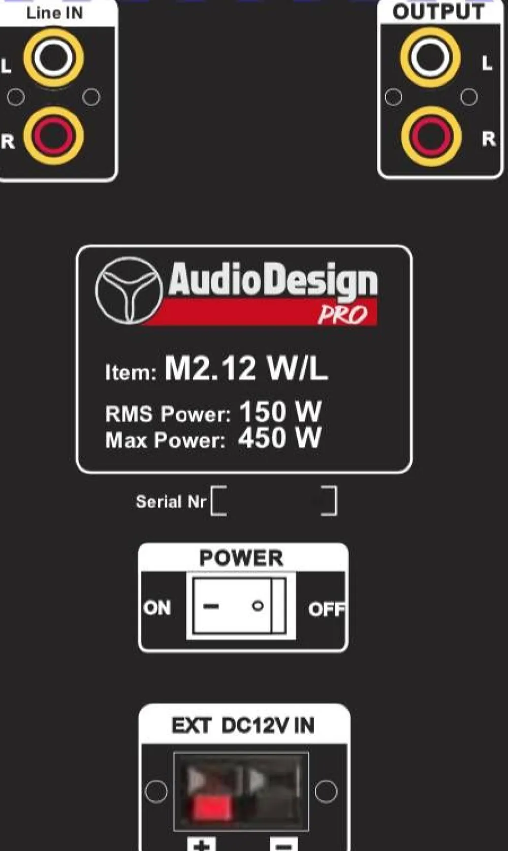 AudioDesignPRO Äänentoisto|kannettava akkukäyttöinen 12" aktiivikaiutin & 2 mikrofonia