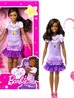 Barbie Nuket Ja Kotileikki|My First Doll W. Poodle Hll20
