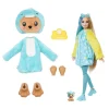 Barbie Nuket Ja Kotileikki|nukke Cutie Reveal Costume Cuties sininen
