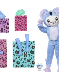 Barbie Nuket Ja Kotileikki|nukke Cutie Reveal Costume Cuties lila