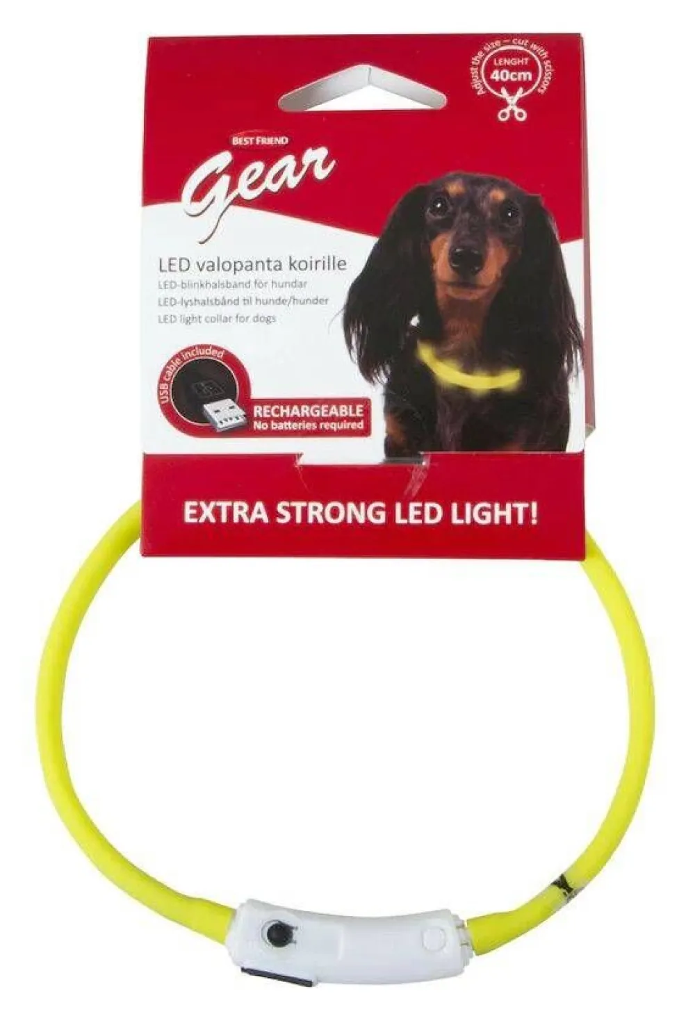 Gear BF Gear LED valopanta 40cm säädettävä>Best Friend