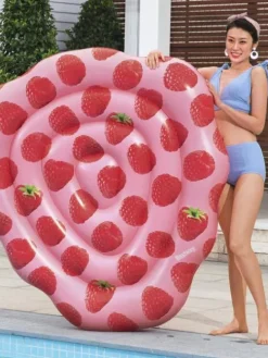 Bestway Ulkolelut|tuoksuva uimapatja vadelma 165x151 cm