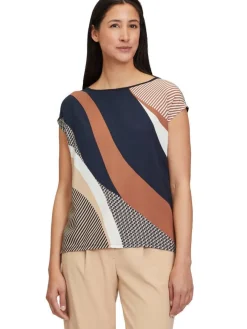 Betty Barclay Trikoopaidat Ja Colleget|paita 2133 2779 Dark Blue/ Beige 8878