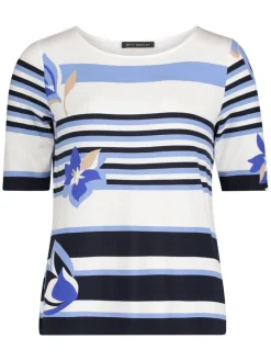 Betty Barclay Trikoopaidat Ja Colleget|paita 2741 1754 Blue / White 8811