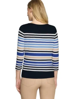 Betty Barclay Trikoopaidat Ja Colleget|paita 2736 1755 Dark Blue / Cream 8813