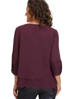 Betty Barclay Puserot|pusero 8610 2723 aubergine 4685