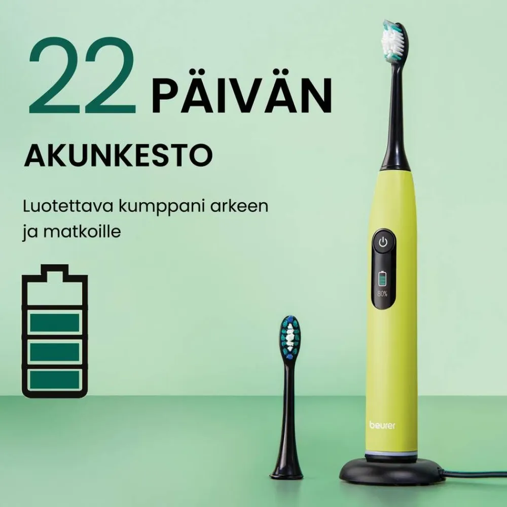 Beurer Hammashoito|sähköhammasharja Sonic SC50 Splashy lemon