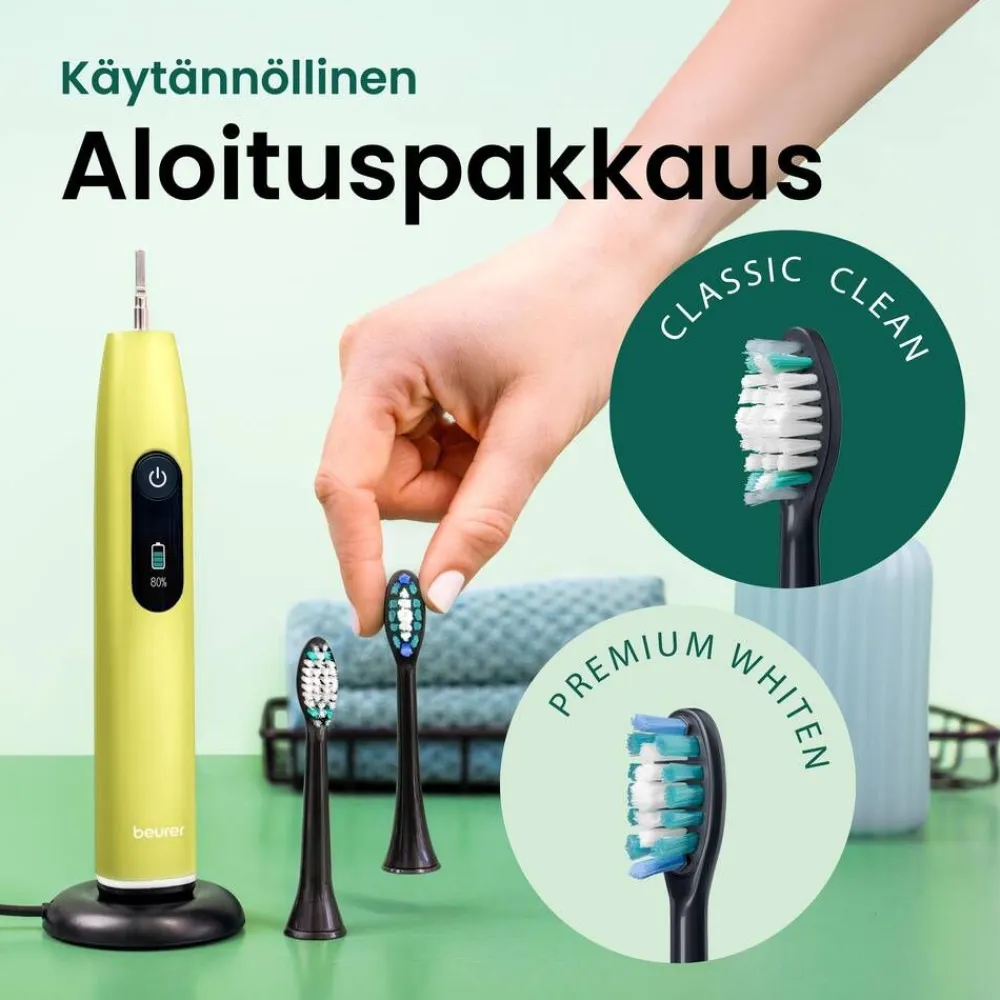 Beurer Hammashoito|sähköhammasharja Sonic SC50 Splashy lemon