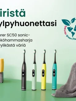 Beurer Hammashoito|sähköhammasharja Sonic SC50 Splashy lemon