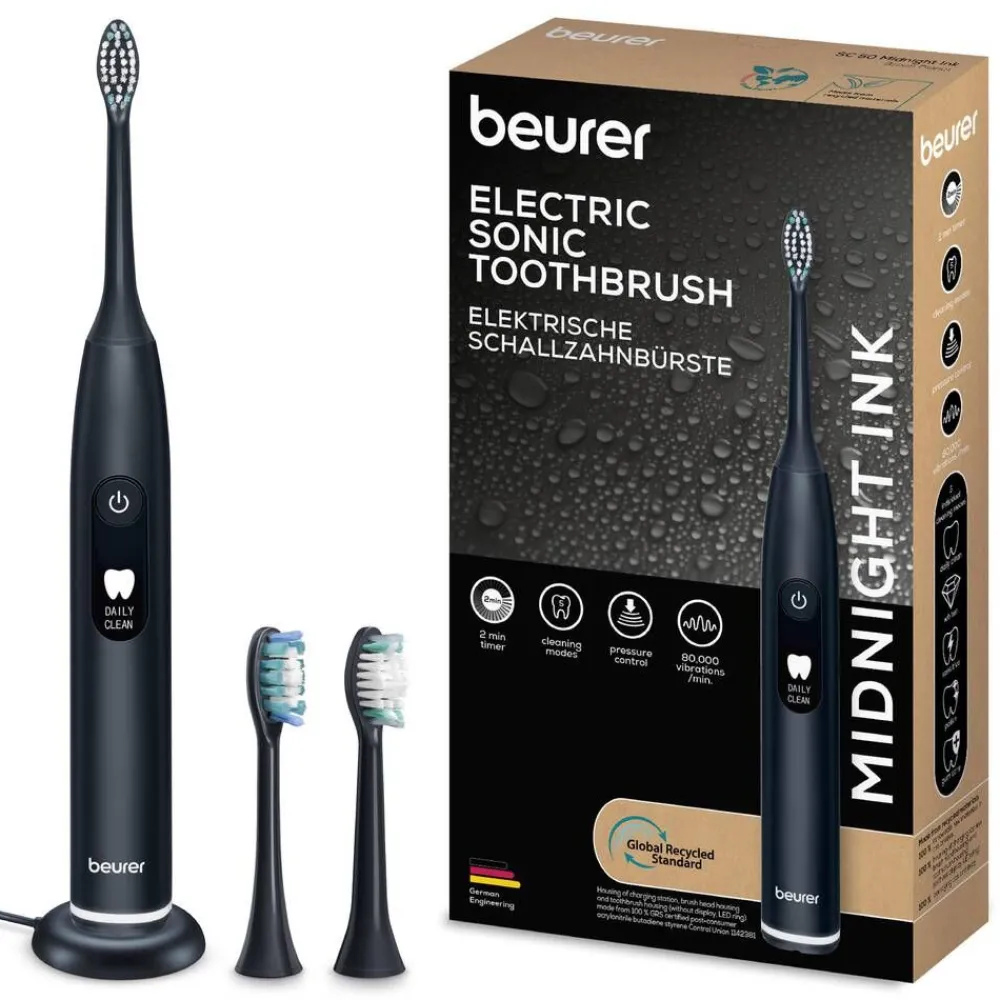 sähköhammasharja Sonic SC50 Midnight ink>Beurer Hot