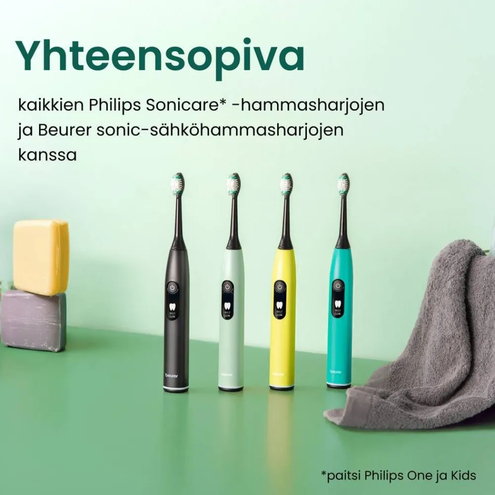 Beurer Hammashoito|vaihtoharja SC Protection Plus Sonic-sähköhammasharja