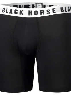 Black Horse Alusvaatteet|bokserit I52787 pitkä lahje 1210 Black / Musta