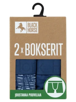 Black Horse Alusvaatteet|bokserit 2pack I151 3280 Dark sapphire