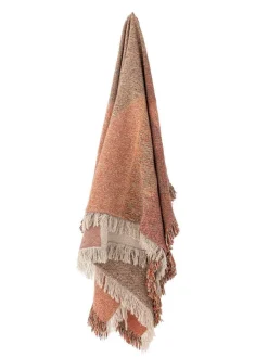 Arni Throw, Brown, Recycled Cotton><noscript><img width=