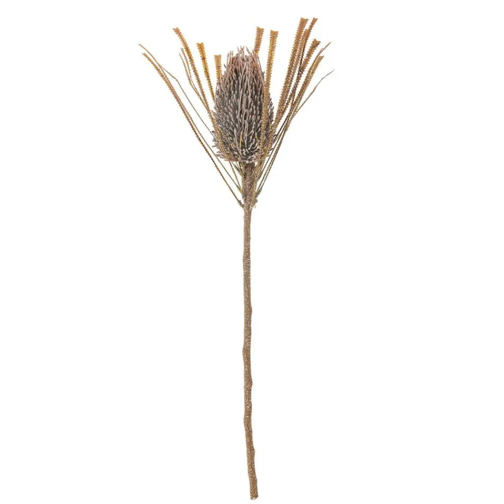 Bloomingville Koriste-Esineet|koristeoksa Palmflower ruskea