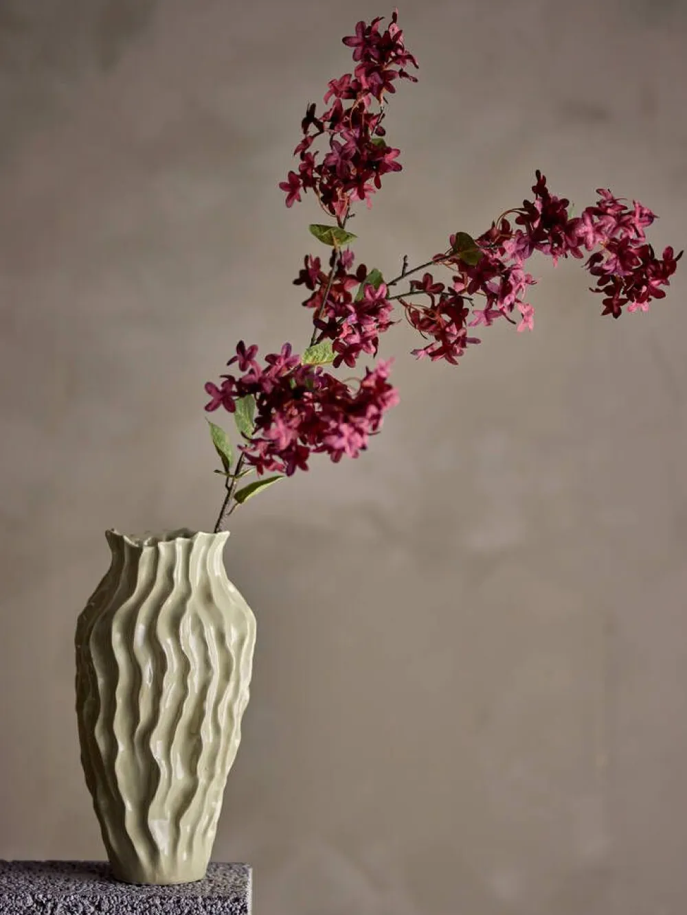 Bloomingville Koriste-Esineet|koristeoksa Myrtle viininpunainen
