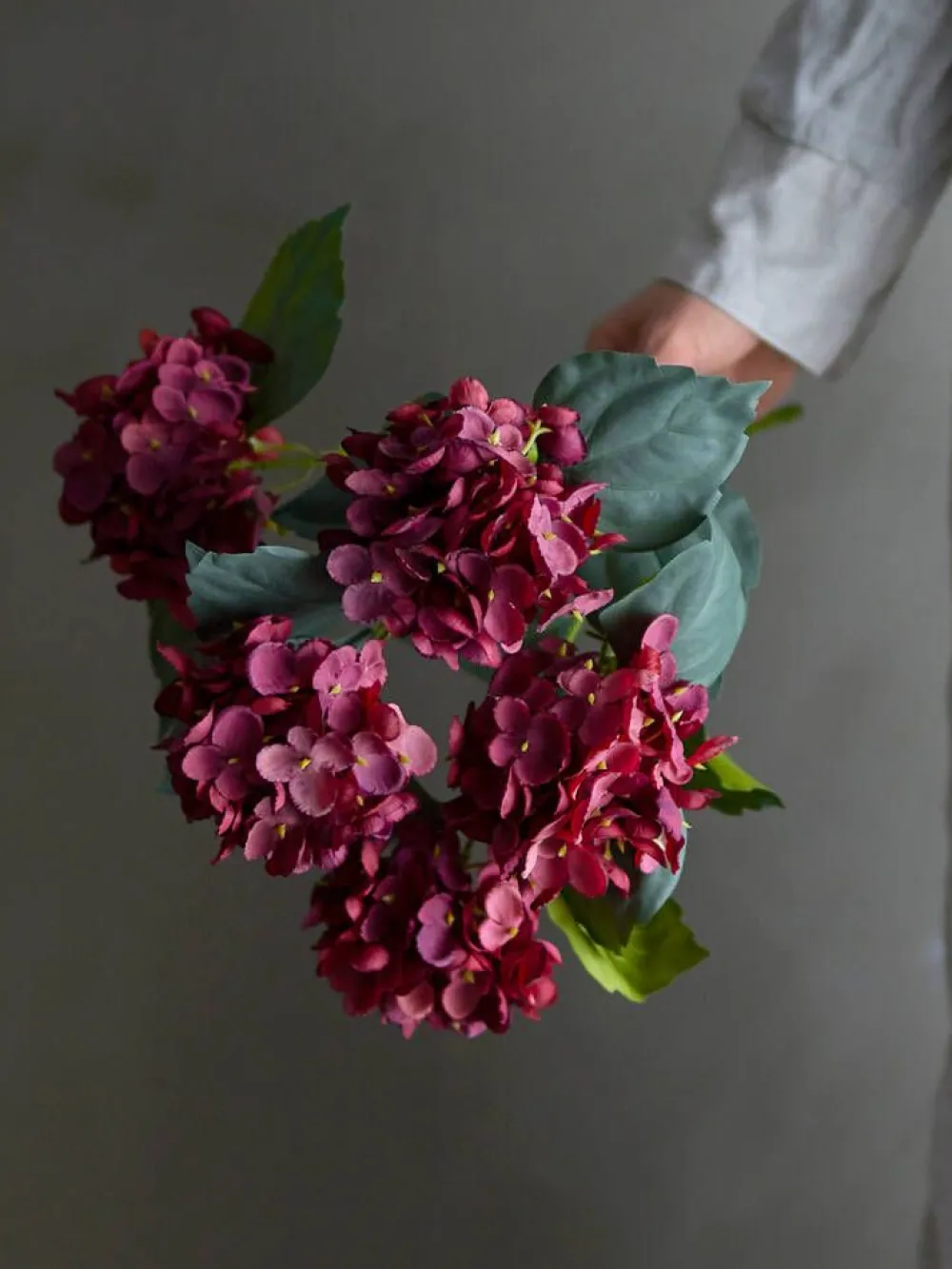 koristeoksa Hydrangea punainen>Bloomingville Online