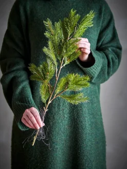 koristeoksa Pine vihreä>Bloomingville