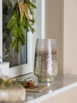 Bloomingville Lyhdyt Ja Kynttilänjalat|kynttilälyhty Lucina hopea