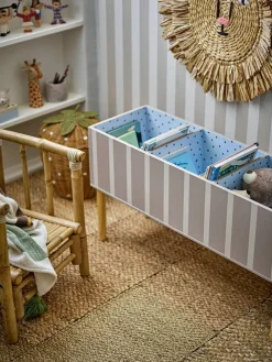 Bloomingville Mini Säilytyskorit Ja Laatikot|Lastenhuone|kori Pelino kannella ruskea