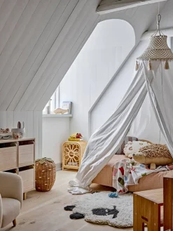 Bloomingville Mini Säilytyskorit Ja Laatikot|Lastenhuone|kori Pelino kannella ruskea