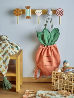 Bloomingville Mini Lastenhuone|Hyllyt Ja Telineet|naulakko Rudy ruskea