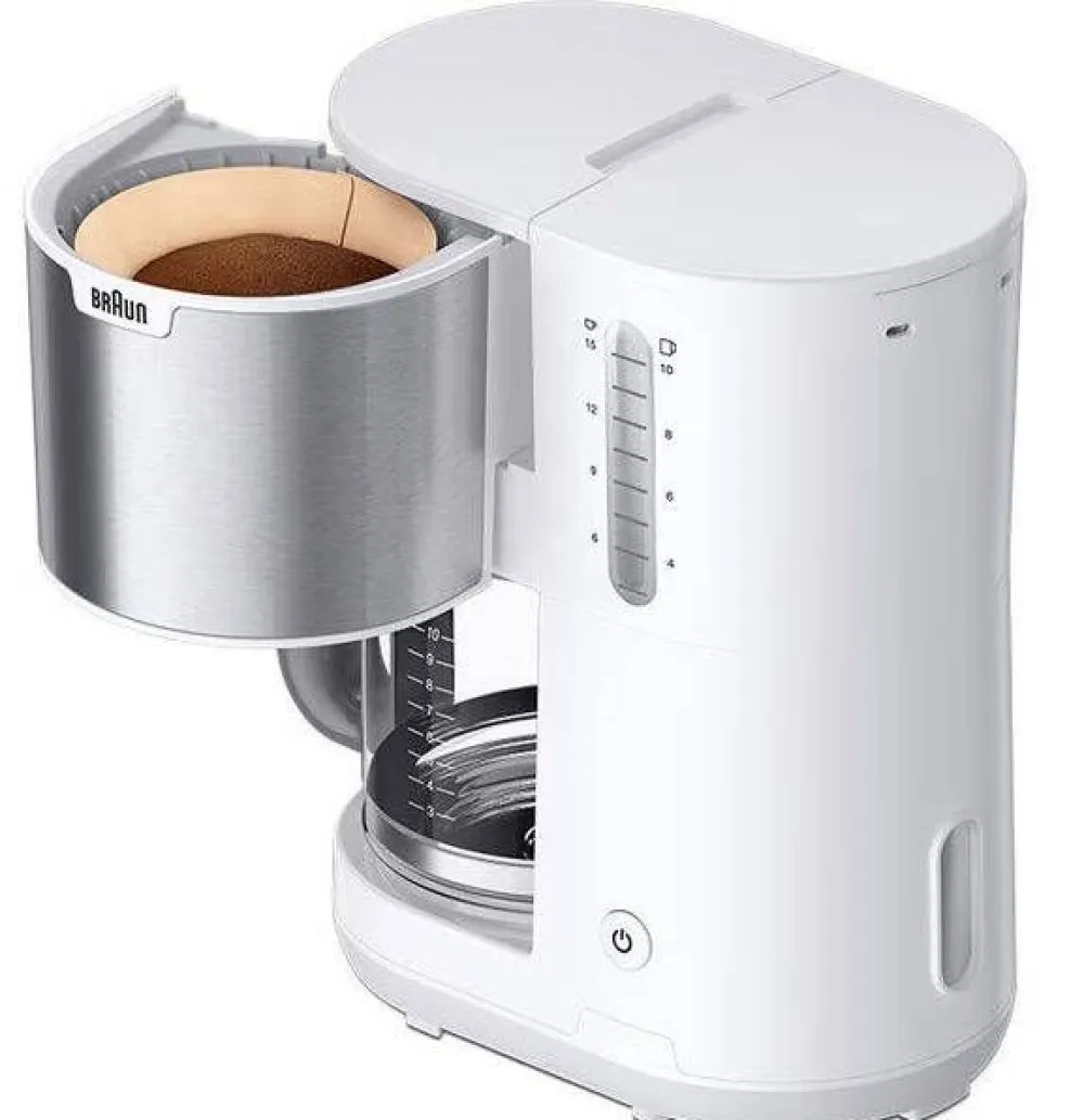kahvinkeitin PurShine KF1500 valkoinen>Braun Best