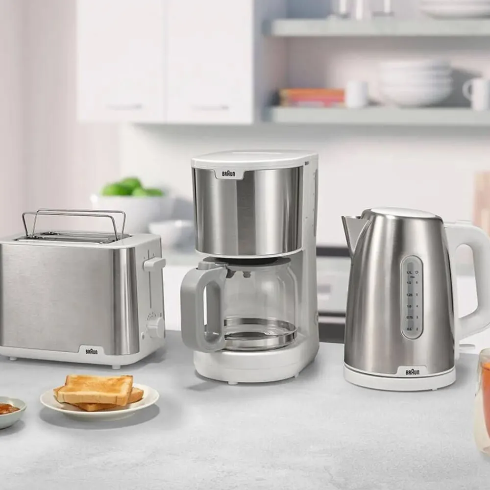 kahvinkeitin PurShine KF1500 valkoinen>Braun Best