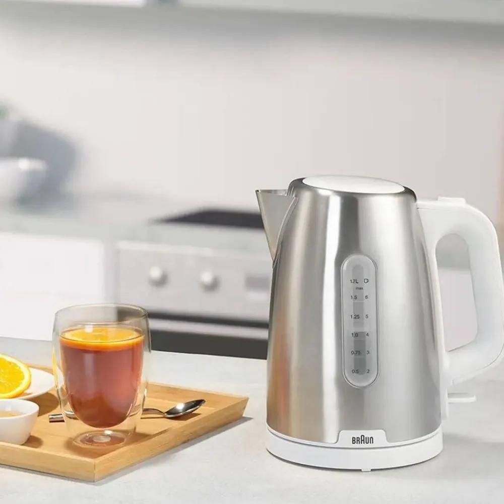 Braun Kahvi Ja Kuumat Juomat|PurShine vedenkeitin WK1500 valkoinen