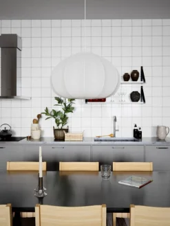 By Rydéns riippuvalaisin Ebba Ø60 cm valkoinen><noscript><img width=