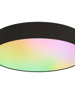 kattoplafondi Smart Ø40 cm RGB + 3000-6500K musta>Calex New