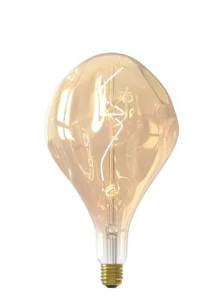 Calex Lamput Ja Valaisintarvikkeet|LED XXL Organic EVO PS165 E27 himmennettävä kulta