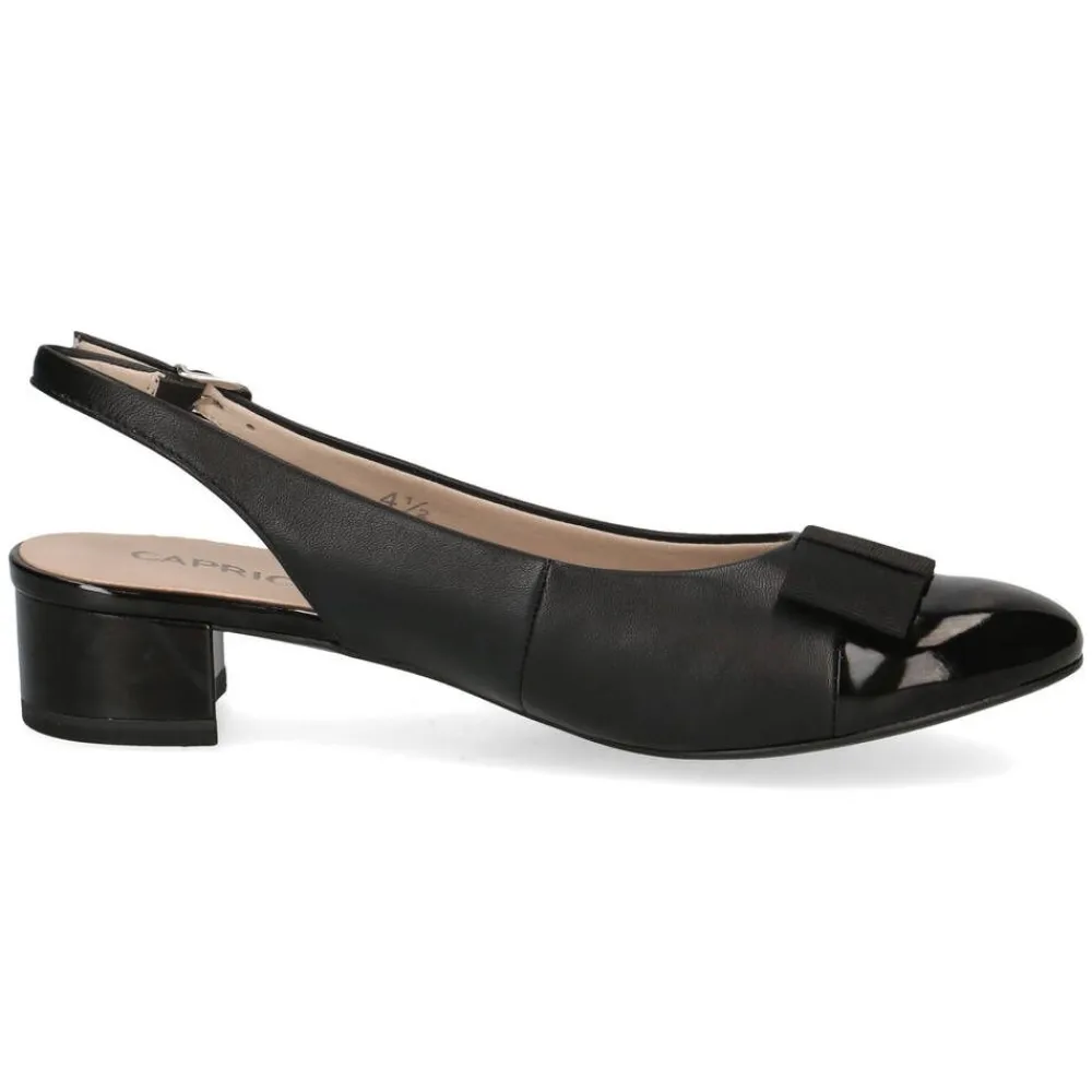 Caprice Avokkaat Ja Juhlakengät|avokkaat 019 Ingrid Slingback 019 Black comb