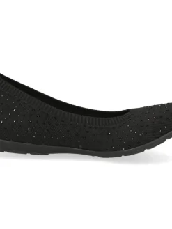 Caprice Kävelykengät|ballerinat 035 Vivianfly 035 Black knit