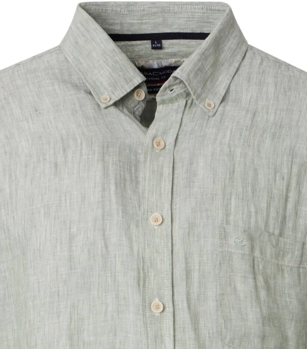 Casamoda Kauluspaidat|pellavapaita 954404400 Casual fit