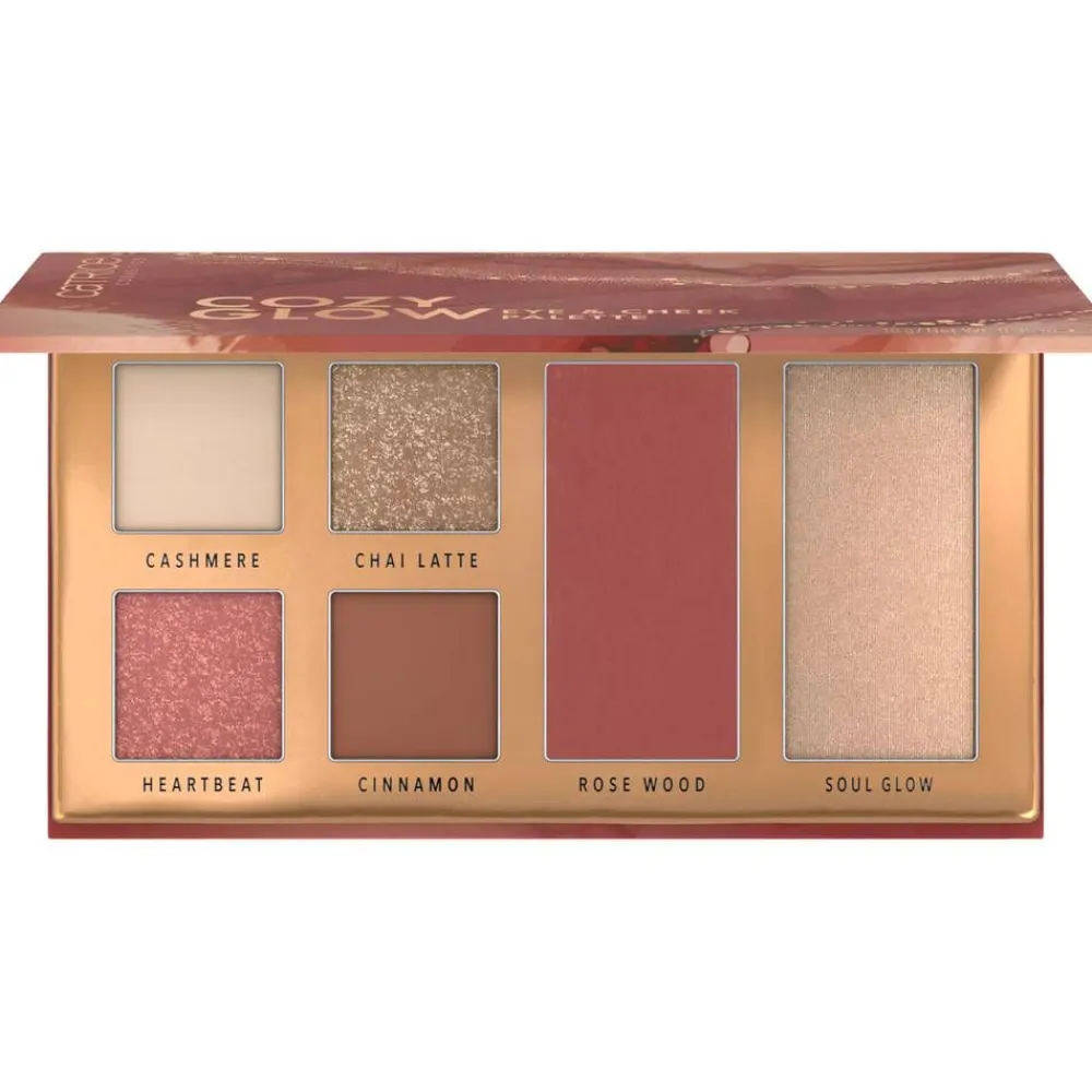 luomiväri Cozy Glow Eye & Cheek Palette>Catrice Discount