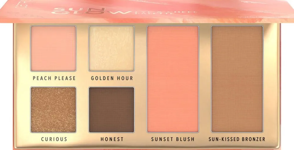Catrice Meikit|luomiväri/kasvomeikkipaletti Sun Glow Eye&Cheek Palette