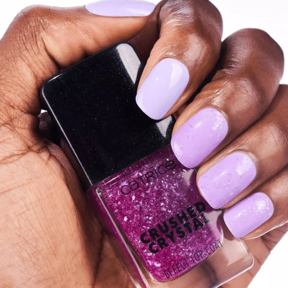 päällyslakka Crushed Crystal Effect Top Coat 010>Catrice Discount