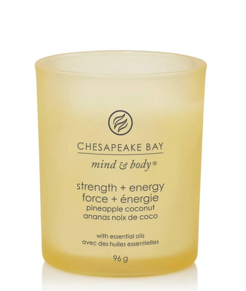 Chesapeake Bay Tuoksukynttilät Ja Huonetuoksut|Kynttilät Ja Huonetuoksut|tuoksukynttilä Strength & Energy S