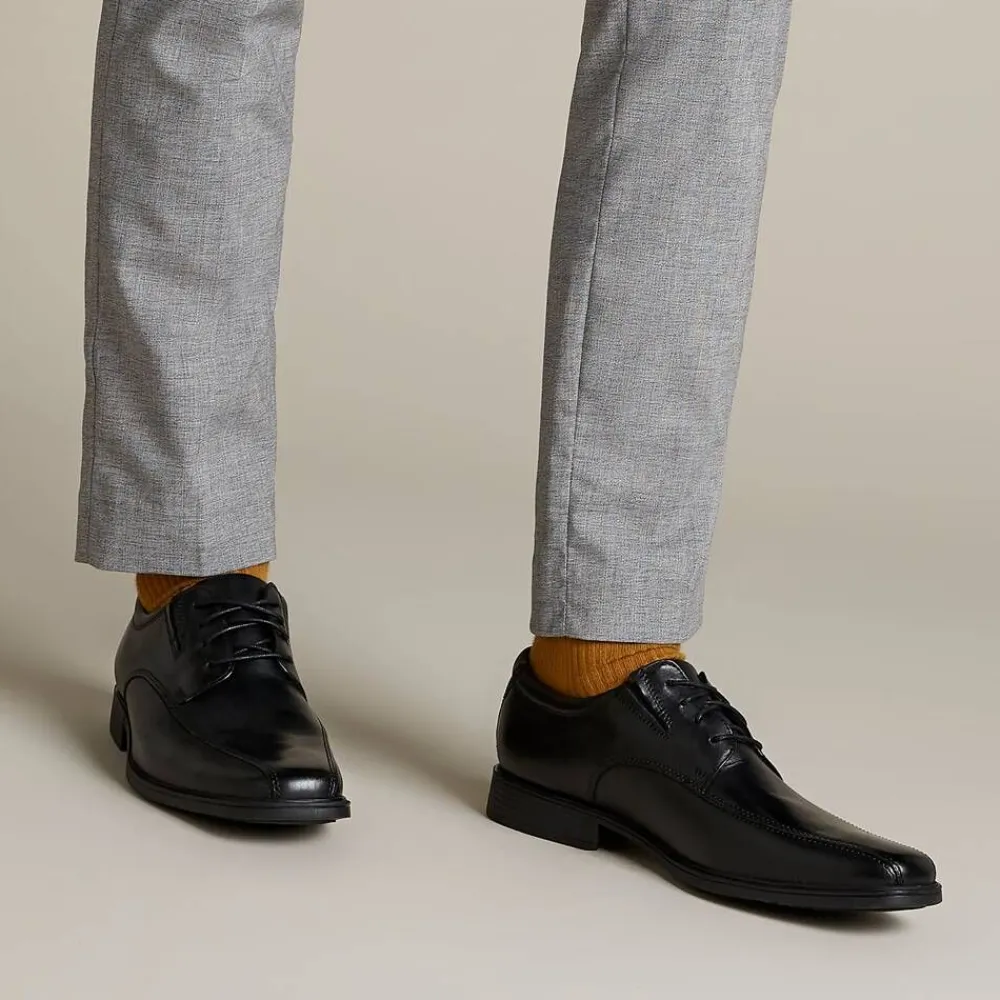 Clarks Pukukengät|Pukukenkä Tilden Walk 26110310 Black leather