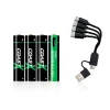 Coast Paristot|Lamput Ja Valaisintarvikkeet|paristo AAA USB-C 1.5V 4 kpl sis. latauskaapelin
