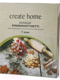 Create Home Leivonta|piparimuottisetti joulukuusi 7-os.