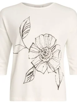 Create Trikoopaidat Ja Colleget|paita Rina Luonnonvalkoinen /Offwhite