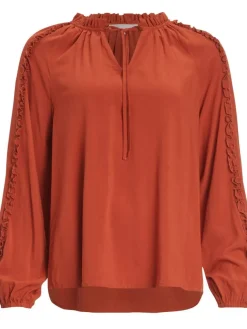 Create Puserot|pusero Eva Burnt orange / tumma oranssi