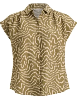 Create Puserot|pusero Marjut Khaki green / Sand
