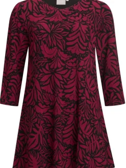 Create Trikoopaidat Ja Colleget|tunika Florissa print Red / Punainen
