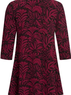 Create Trikoopaidat Ja Colleget|tunika Florissa print Red / Punainen