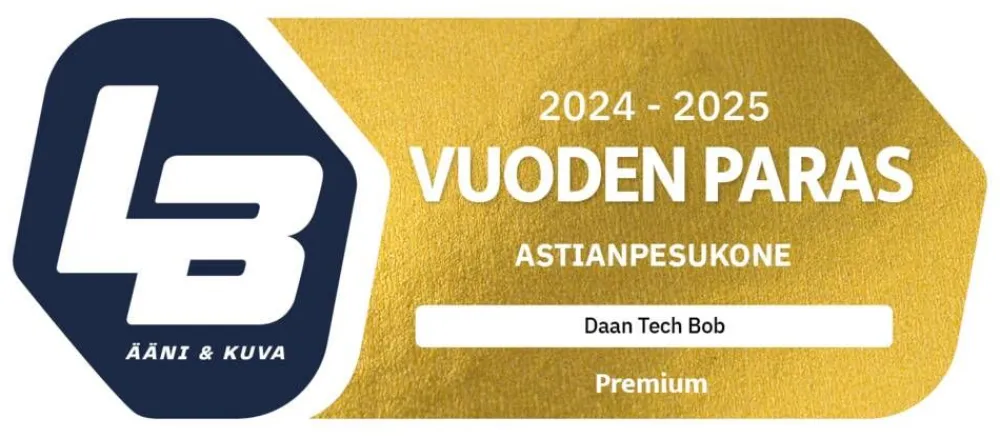Daan Tech Astianpesu|pöytäastianpesukone Bob valkoinen