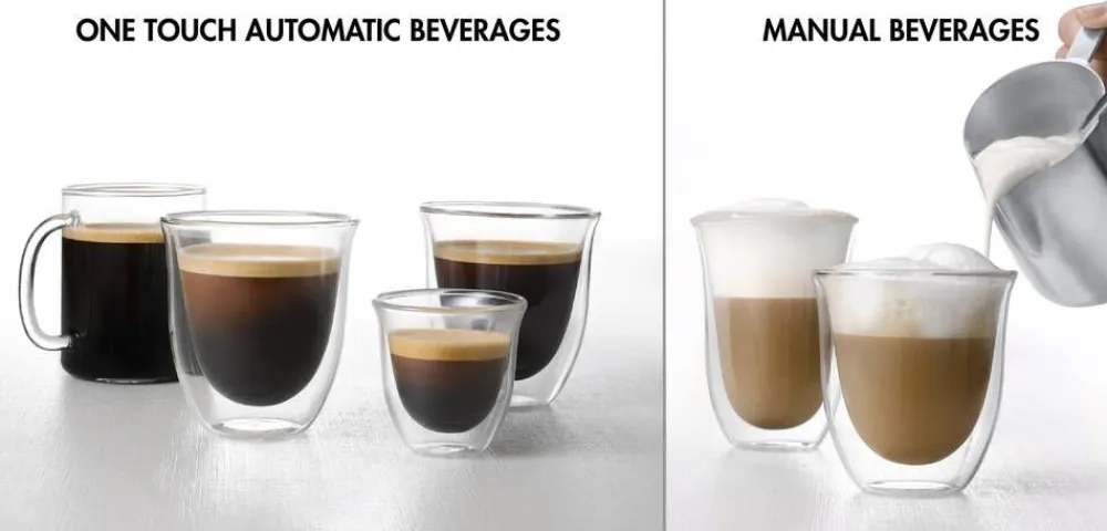 DeLonghi Kahvi Ja Kuumat Juomat|kahviautomaatti Dinamica valkoinen